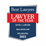 Best Lawyers® 2023 Philadelphia Real Estate Lawyer of the Year Award